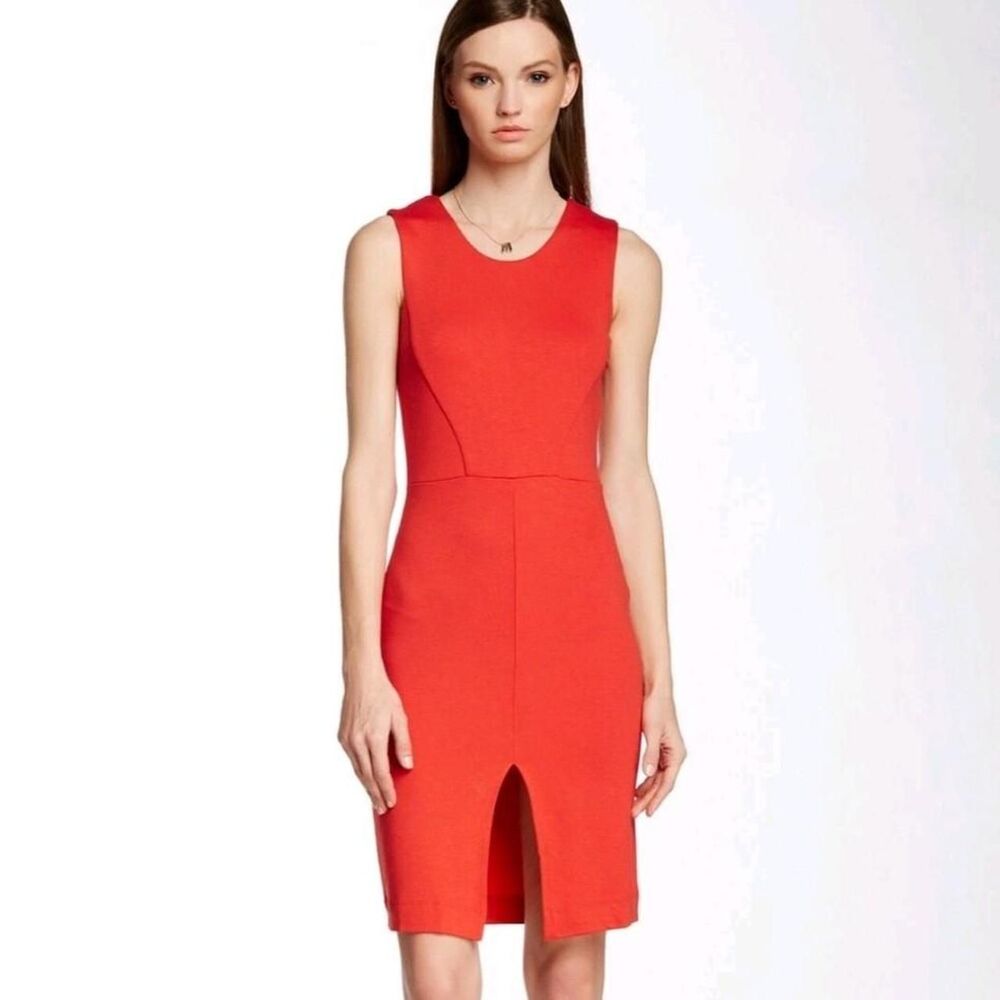 French-connection Women's Orange and Red Dress